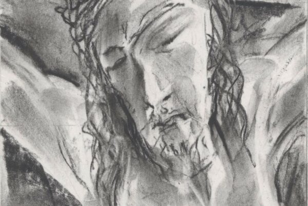 Christ crucified (cropped) - by Fr Will Howard