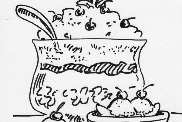 Moderation - sketch by Alexander MacAdam
