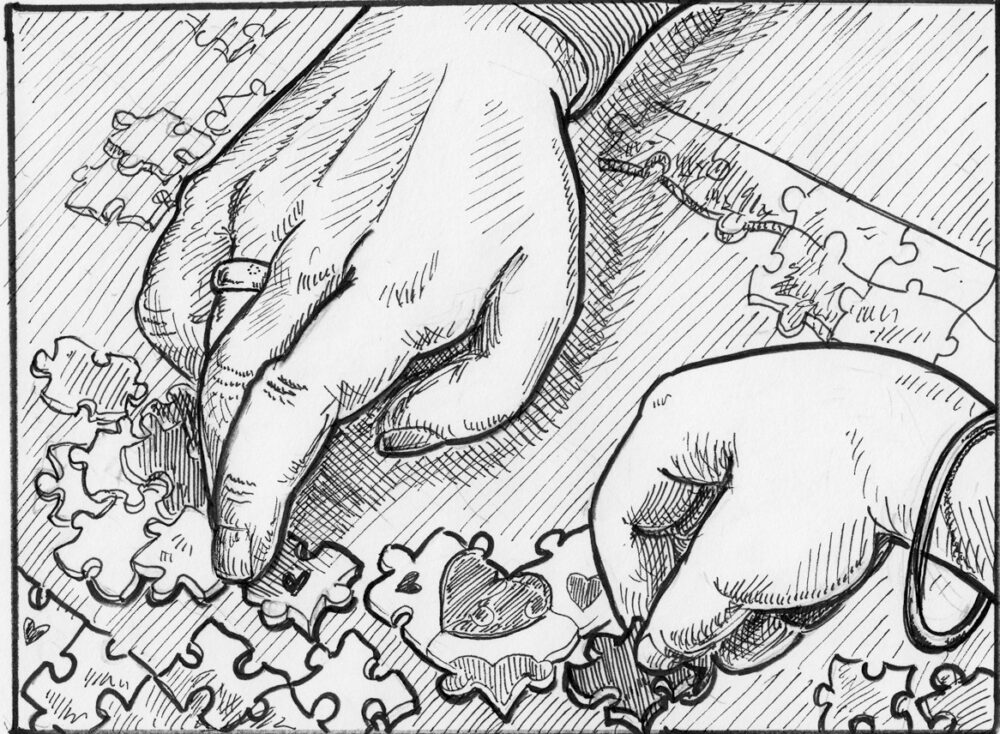 We Are All Puzzle Pieces <p>by Eddie Doherty </p>